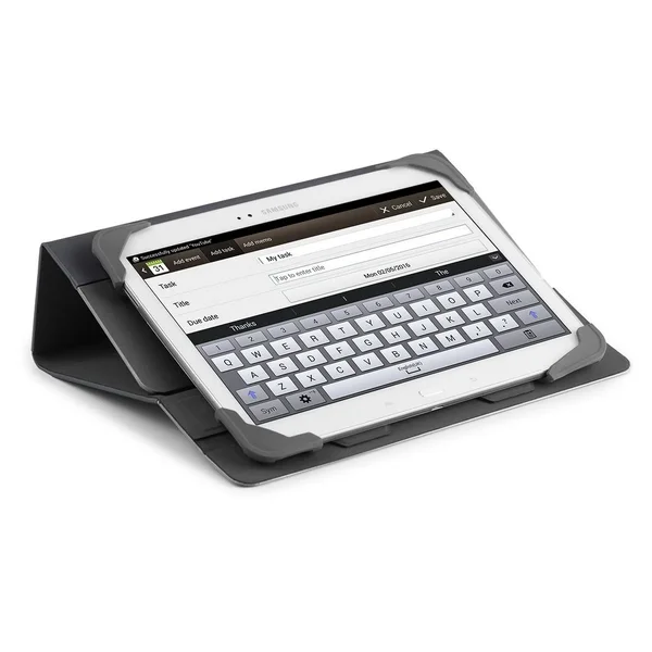 Targus Fit N& Grip 9-10-Inch Rotating Universal Tablet Case - Grey (THZ66304GL)