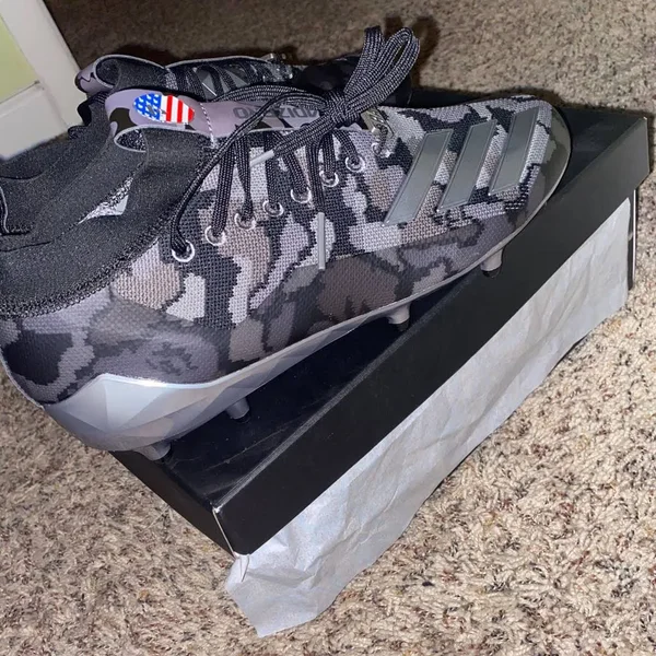 Adidas x BAPE Cleats Black 10 - Mens Football Shoes