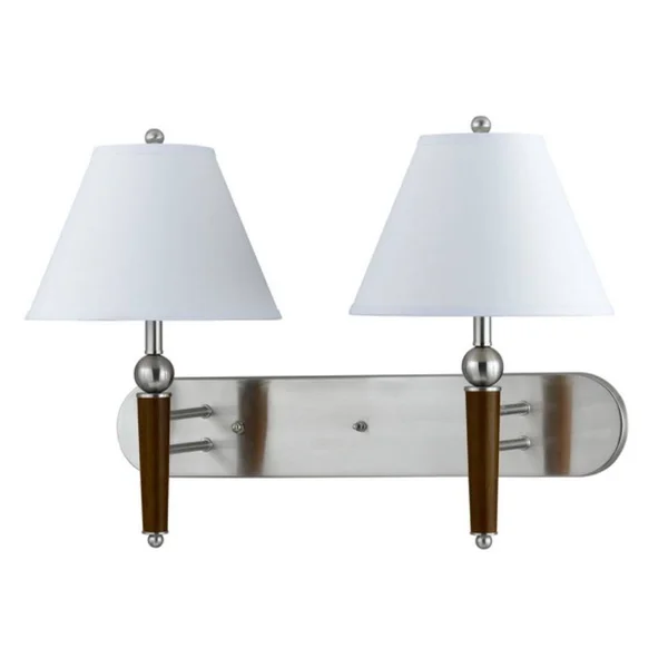 Cal Lighting LA-8005W2L-1RBS Two Light Wall Lamp