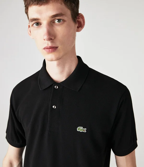 Lacoste Classic Pique Short-Sleeve Polo Shirt - Mens, M, Barbados