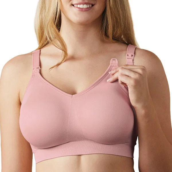 Bravado Designs Dusted Peony Body Silk Seamless Full Cup Nursing Bra