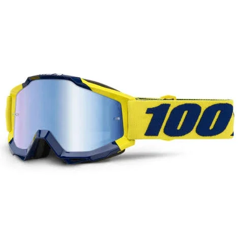 100% Accuri Goggles - Dauphine/Mirror Red Lens