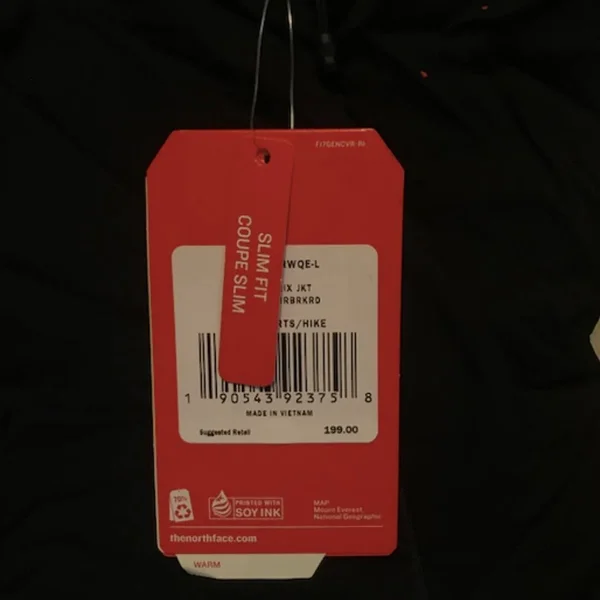 The North Face Women's Ventrix Jacket TNF Black, Fire Brick Red L