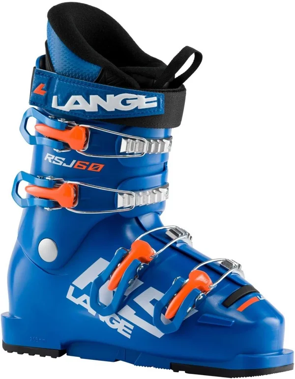 Lange RSJ 60 Ski Boots Blue Orange Kids - 26