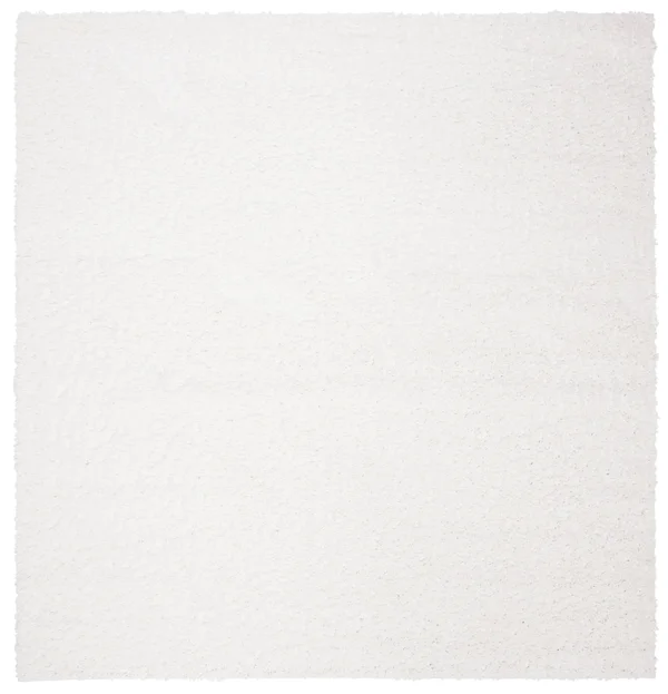 Safavieh August Shag AUG900A 6&7x22 x 6&7x22 Round White Area Rug