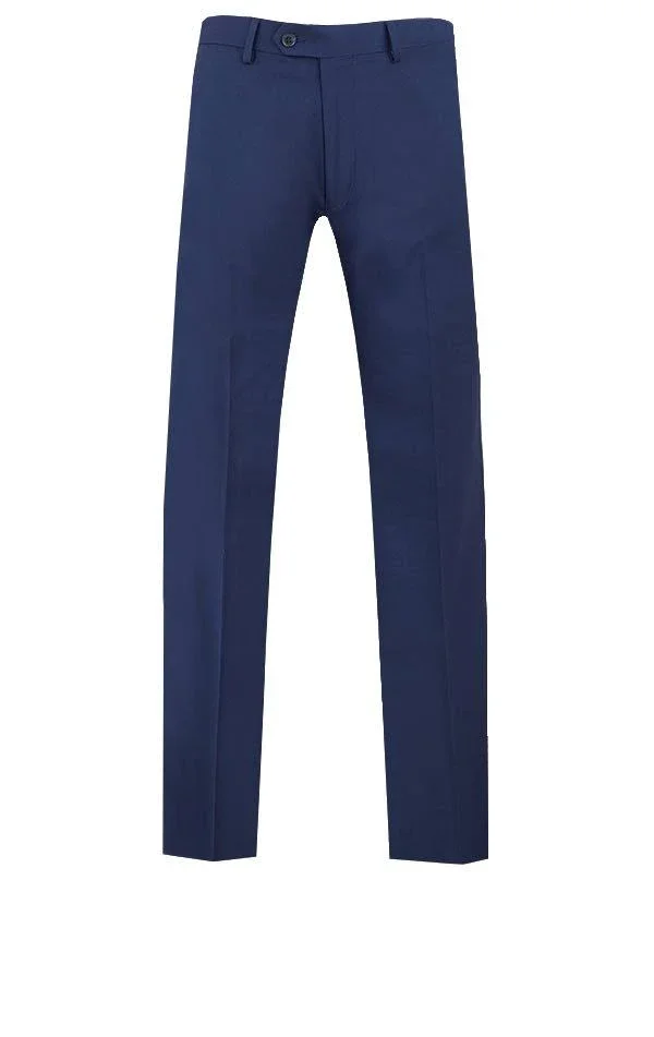 Dobell Dark Blue Suit Pants