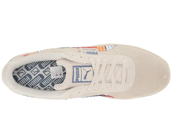 Puma California Vintage Sneakers - 9 - Birch/Blue Indigo