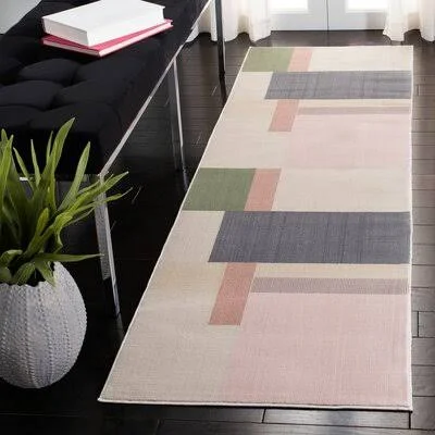 Ruthie Geometric Ivory Area Rug Corrigan Studio Rug Size: Runner 2&2x22 x 5&