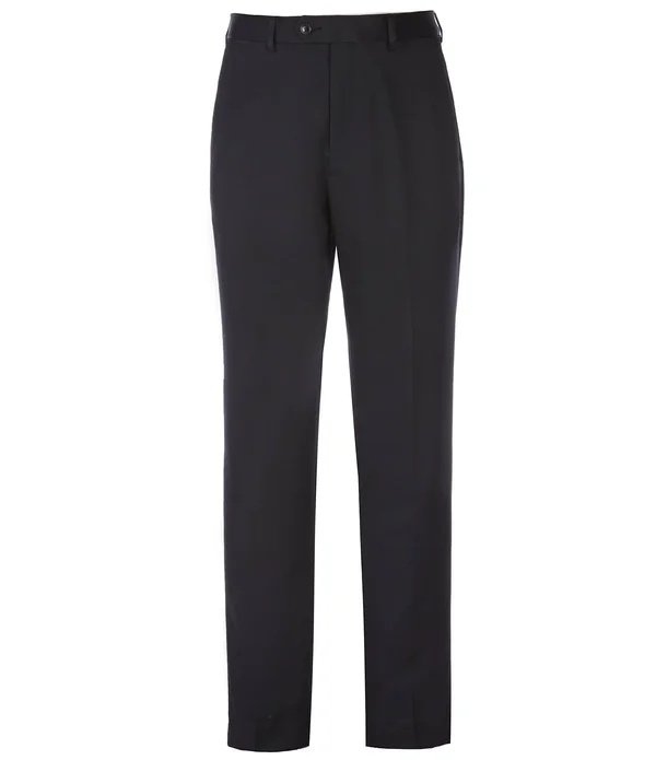 Roundtree Yorke TravelSmart Non-Iron Flat-Front Ultimate Comfort Microfiber Dress Pants - Mens, 38 32, Black - Dillard&s Exclusiv