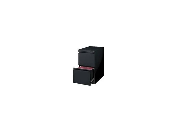 Lorell Mobile File Pedestal, Black
