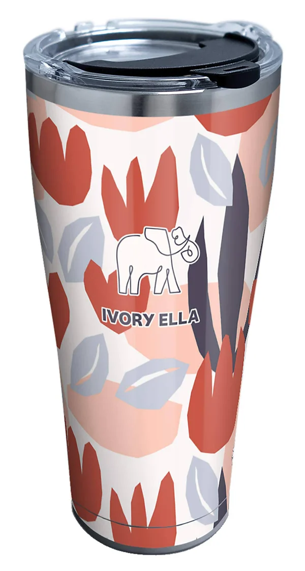 Tervis Ivory Ella - Flowers 30oz Tumbler