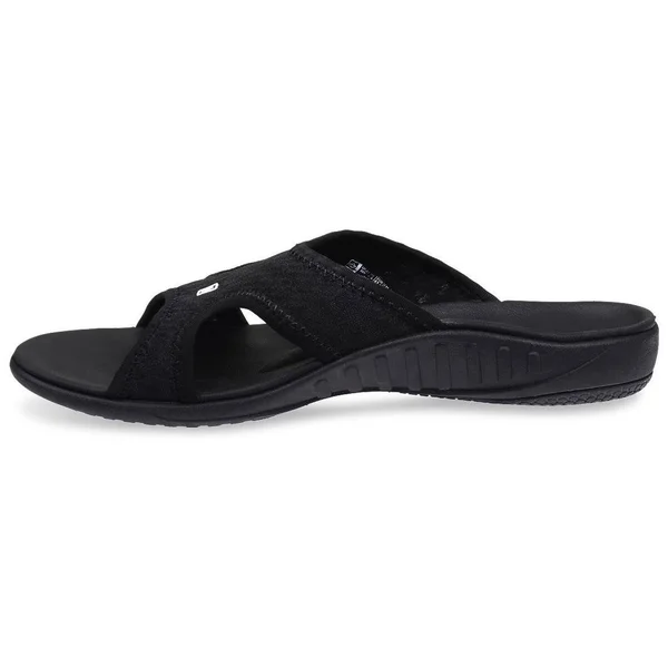 Spenco Men's Breeze Slides Black 10