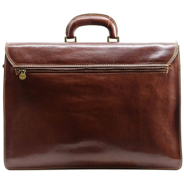 Floto Firenze Leather Briefcase Black