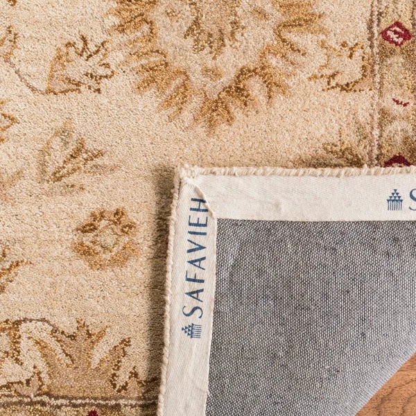 Safavieh 4& x 4& Round Anatolia AN551A Ivory, Red Rug