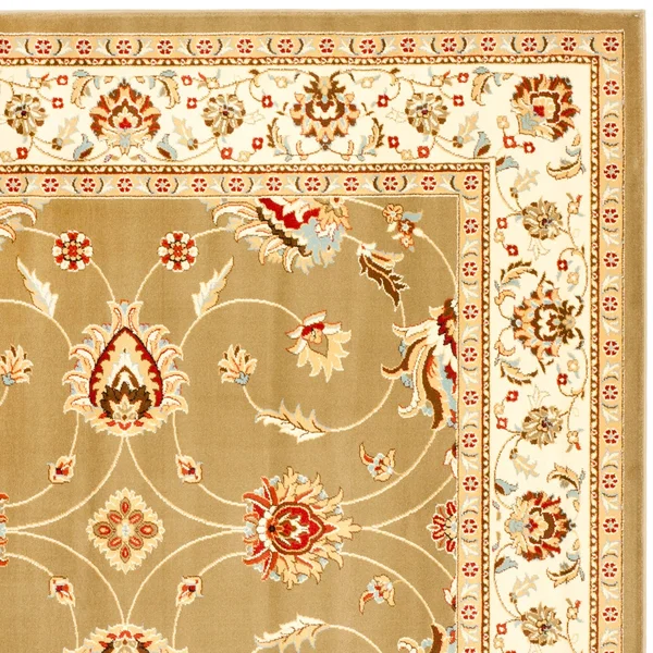 Safavieh 2&-3x22 x 12& Lyndhurst LNH553 Black, Ivory Rug
