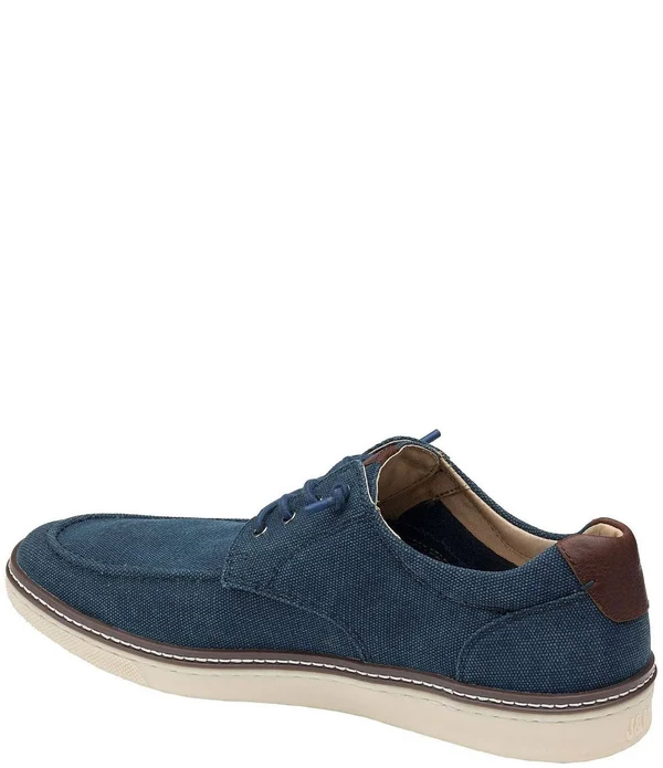 Johnston & Murphy Men's McGuffey Moc Toe Shoes - Navy