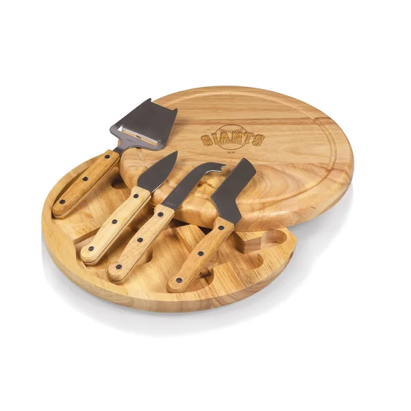 San Francisco Giants Picnic Time Circo Cheese Board & Tools Set