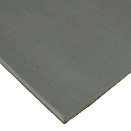 Rubber-Cal 20-156 - SBR Sheet 65A - Gray - 1/8 in x 36 in W x 24 in L