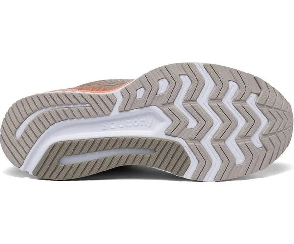 Saucony Women's Guide 13 - 8 - Sky Grey - Coral