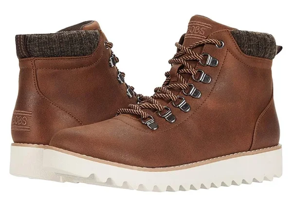 Bobs from Skechers Mountain Kiss Women's Shoes Brown : 5 B - Medium