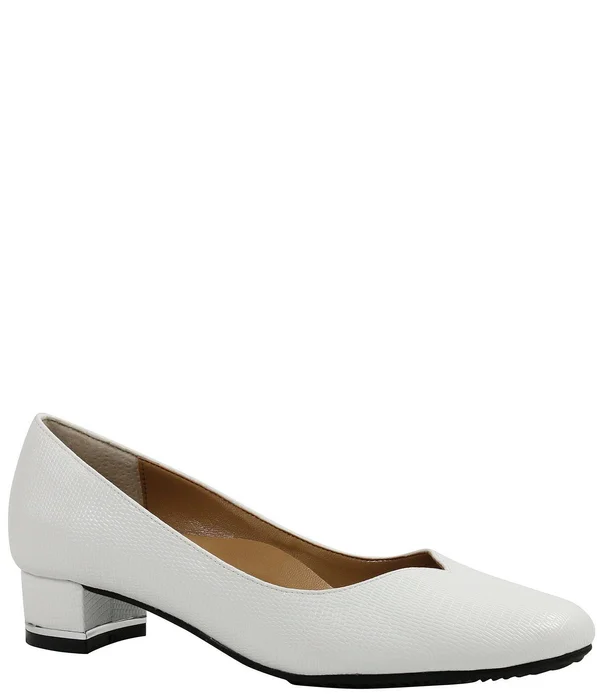 J. Renee Bambalina Women's Pump - White Size 10