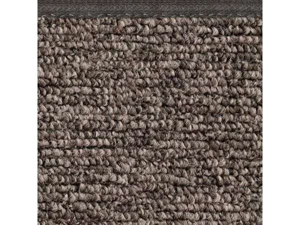 House, Home and More Skid-Resistant Carpet Indoor Area Rug Floor Mat - Pebble Gray - 3 Feet x 5 Feet