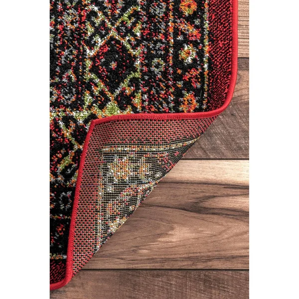 nuLOOM Medieval Randy Indoor/Outdoor Area Rug - 6& 7x22 x 9&, Red