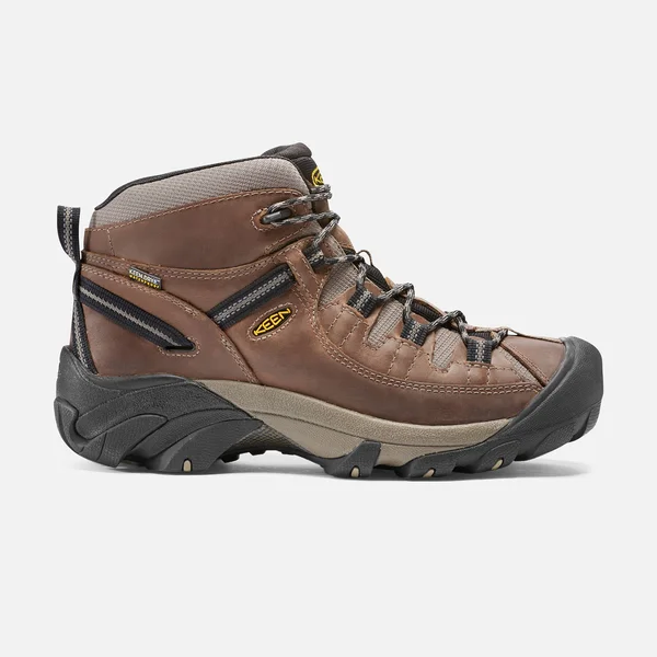 Keen Men's Targhee II Mid Waterproof Hiking Boots - Brown, 7.5