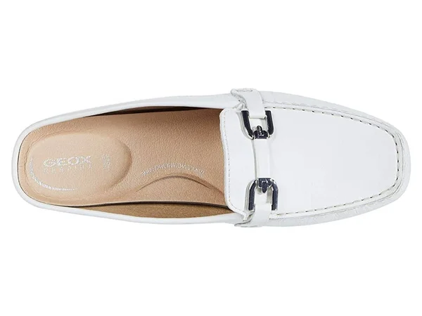 Women's Geox Annytah Loafer Mule - Size 10US - White
