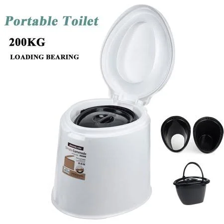 Portable Camping Toilet Compact Potty Bucket SEATS W - Waste Tank Lightweight Outdoor Indoor Toilet for Travel Camping and Hikin