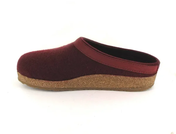Haflinger GZL Colorful Grizzly Felt Clogs Grass Green - 41