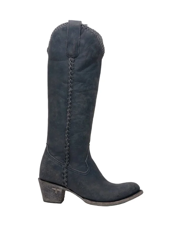 Lane Ladies Plain Jane Round Toe Boot - 7