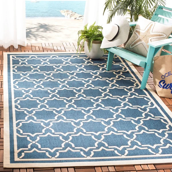 Safavieh Courtyard CY6916-248 4&0x22 x 5&7x22 Red - Bone Area Rug