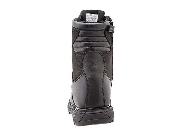 Thorogood 8x22 Trooper Side-Zip Boots, Men's Black