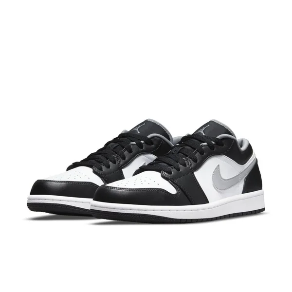 Air Jordan 1 Low Black, Particle Grey Shoes - Size 16
