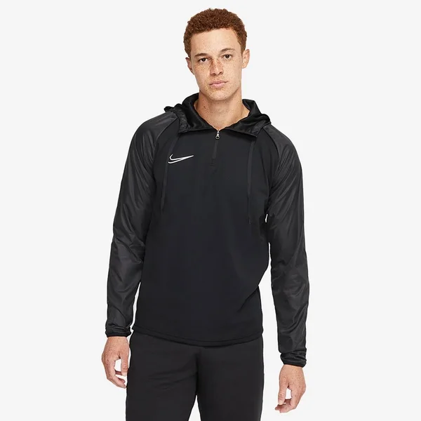 Nike Dri - Fit Repel Academy Hooded Drill Top - Black - XL