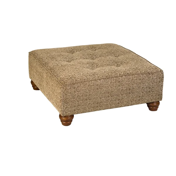 Leffler Home Hixon Square Ottoman - Night Party Chocoalte