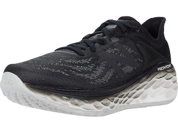 New Balance Men's Fresh Foam More V2 Road-Running Shoes Black 8.5 Wide