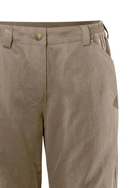 Vaude Women's Farley Zo Pants IV - Muddy 46-Short