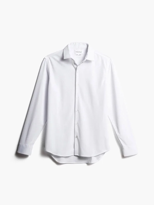 Men's Apollo Shirt - White - Slim, Xs