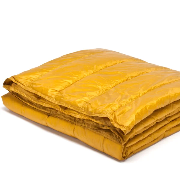 Puff Ultra Light Indoor, Outdoor Throw with Compact Travel Bag Gold