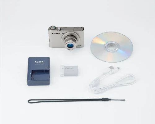 Canon Refurbished PowerShot S110 Silver Digital Camera