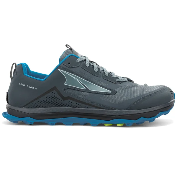 Altra Lone Peak 5 9, Blue/Lime (Men's)