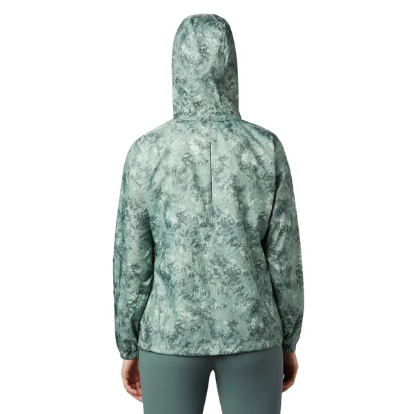 Columbia Flash Forward Printed Windbreaker Women's Coat Rouge Pink : LG