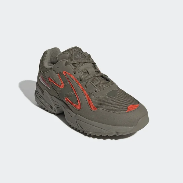 Adidas Yung-96 Chasm Trail Shoes Raw Khaki 11 - Mens Originals Shoes