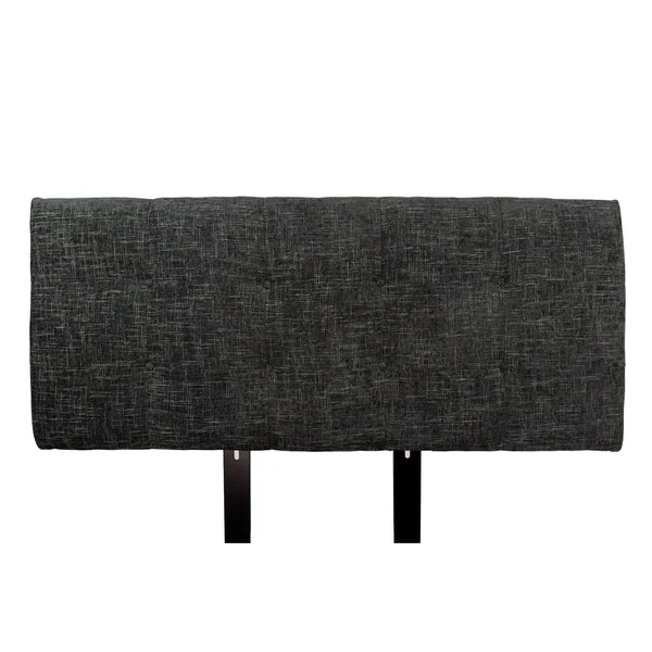 MJL Designs Atlas Upholstered Headboard Midnight - Size: Queen