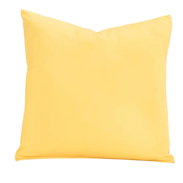 Learning Linens Solid Microfiber Accent Pillow Yellow Large 26 x 26