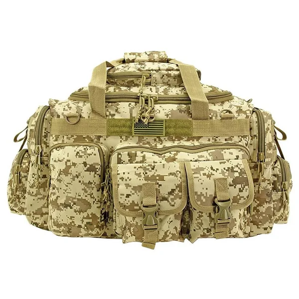 East West USA The Humvee Duffle Bag (Large) - Desert Digital Camo