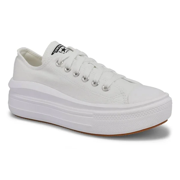 Converse White Chuck Taylor All Star Move Ox Sneakers