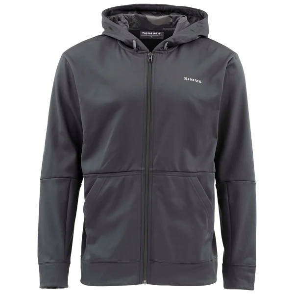 Simms Challenger Full Zip Hoody XXL - Black